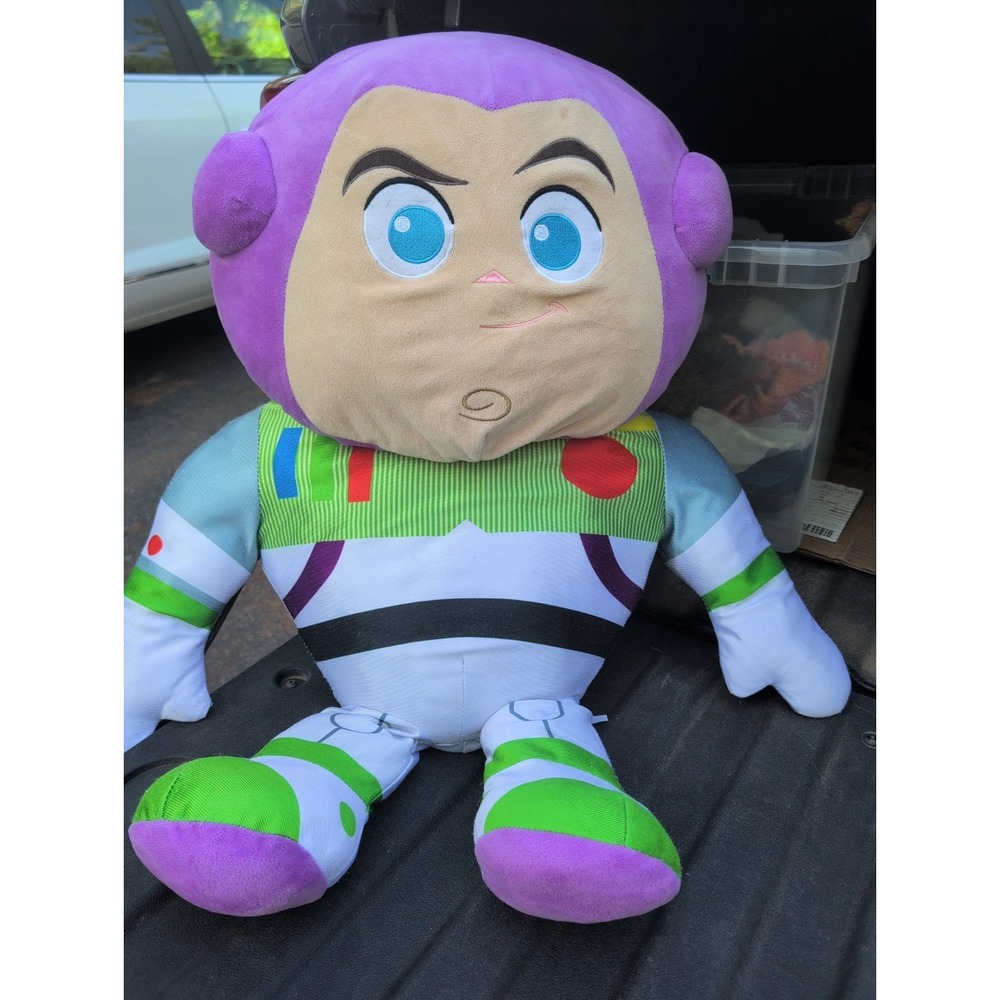 Disney 2019 Jumbo Baby 34" Buzz Lightyear Plush Toy Stuffed Animal